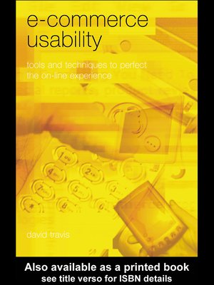 cover image of E-Commerce Usability